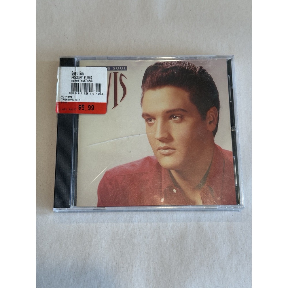 Elvis Presley Heart and Soul CD (2002 BMG) Brand New Factory Sealed Rare